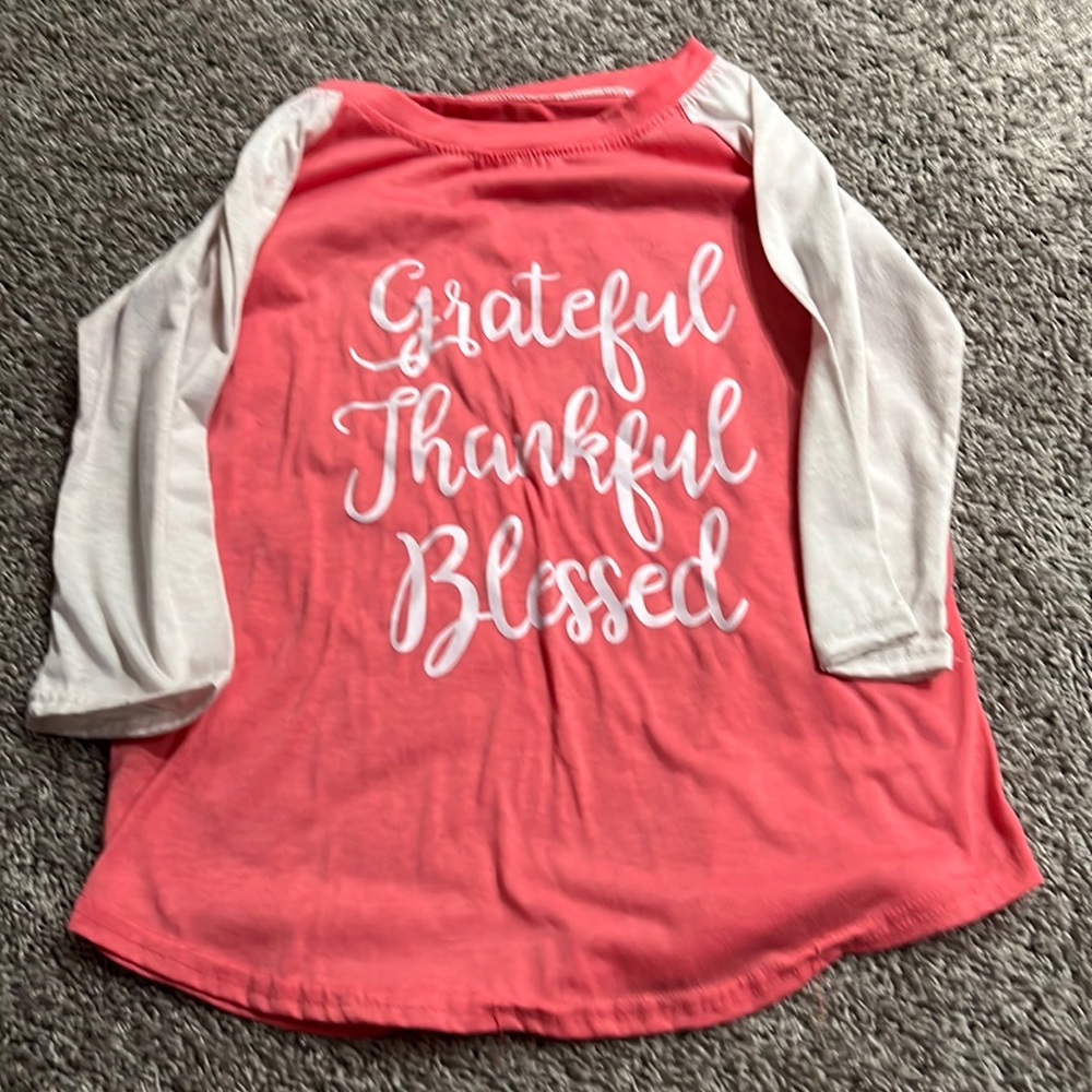 Grateful, thankful, blessed shirt